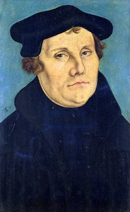 Portræt af Martin Luther (1483-1546) 1529